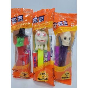 Pez Dispensers Halloween series 1990s set of 3 new